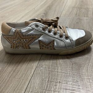 Ash Sneakers- silver metallic